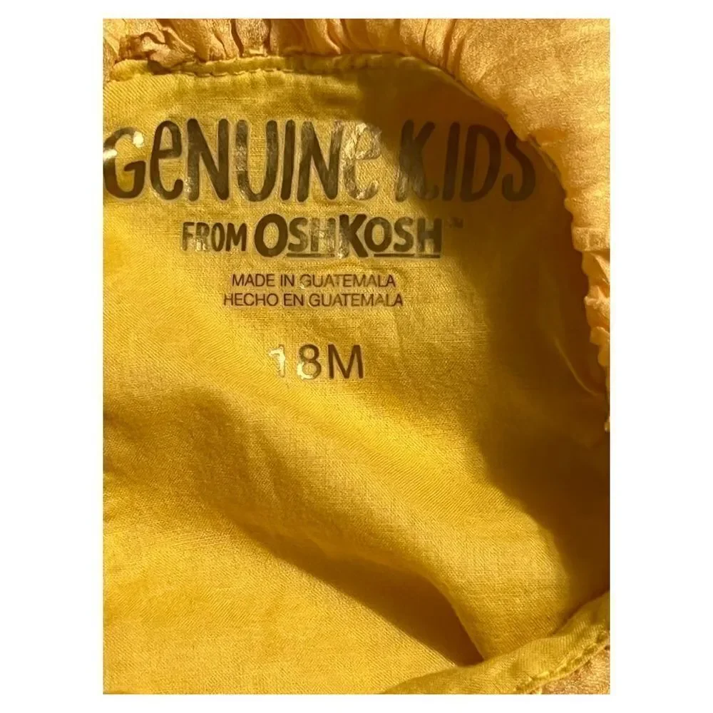 YELLOW DRESS (BABY/TODDLER)